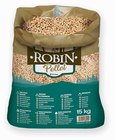 worek pelletu opałowego Robin do kupienia w Goleniowie lub sklepie internetowym